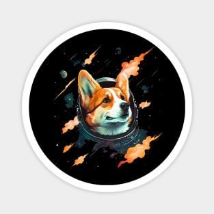 space dog Magnet